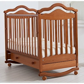 Кровать детская Гандылян К-2005-1 Анжелика, вишня (Gandylyan, GAN-К 2005-1_вишня)