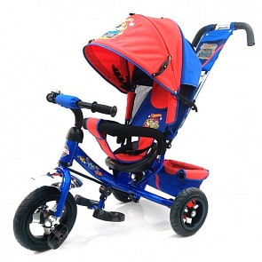 Трехколесный велосипед - Hot Wheels, колеса 10" и 8", синий (950-N108-HWSsim)