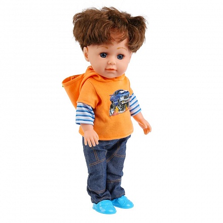 Интерактивная кукла Никита с аксессуарами, пьет и писает, плачет настоящими слезами, 36 см 