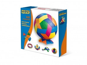 Конструктор объемный - Мастер шар, 520 деталей (Бэмби, 8101)