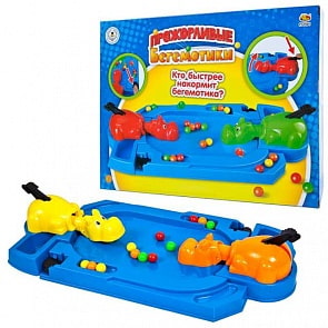 Настольная игра - Прожорливые бегемотики (ABtoys, PT-01081)