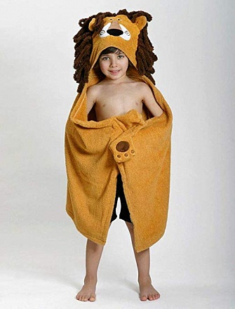 Полотенце с капюшоном - Лев Лео/Leo the Lion