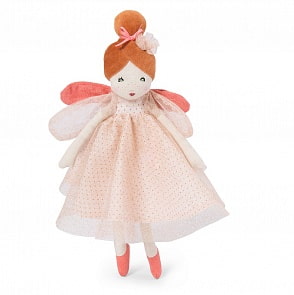 Мягкая игрушка Маленькая феечка розовая (Moulin Roty, 711219)