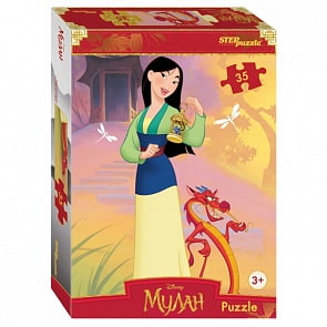 Пазл - Мулан, 35 деталей (Step Puzzle, 91406)