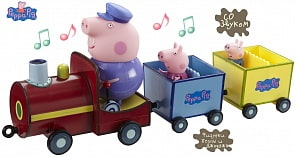 Peppa Pig. Паровозик дедушки Пеппы со звуком (Toy Options, 15563)