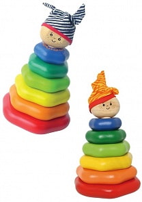 Деревянная игрушка I'm Toy Пирамидка (I'm Toy, 22004)