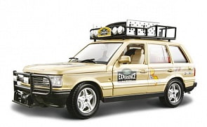 Металлическая машинка Range Rover Safari, масштаб 1:24 (BBURAGO, 18-22061)