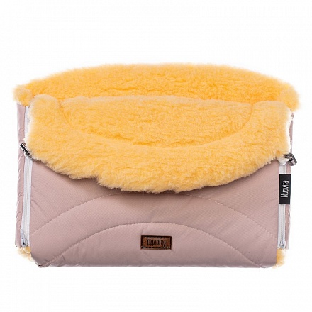 Муфта меховая для коляски Nuovita Tundra Pesco Cipria/Пудровый 