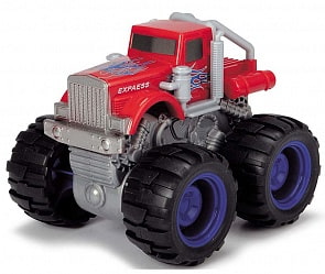 Бигфут красный 4х4 фрикционный 9,5 см (Dickie Toys, 3751002-1)