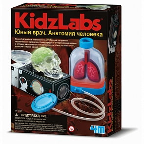 Игровой набор - Юный врач - Анатомия человека (4M, 00-03374) Игровой набор - Юный врач - Анатомия человека (4M, 00-03374)