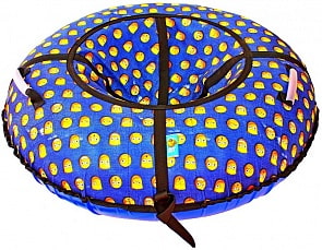 Санки надувные Тюбинг Симпсоны, диаметр 105см. (RT, 6008RT)