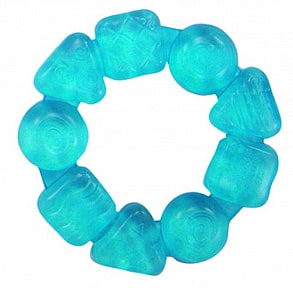 Прорезыватель для зубок (голубой) «Карамельный круг» (Bright Starts, 8258-1st) 