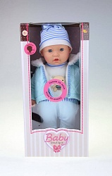 Кукла из серии Baby boutique, 40 см., со звуковыми эффектами (ABtoys, PT-00961) - миниатюра