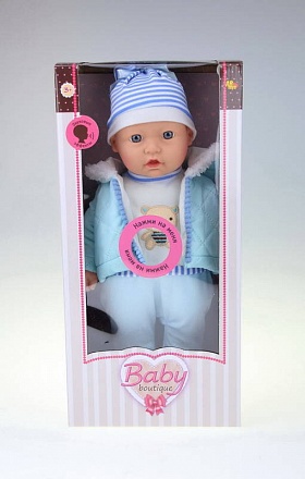 Кукла из серии Baby boutique, 40 см., со звуковыми эффектами 