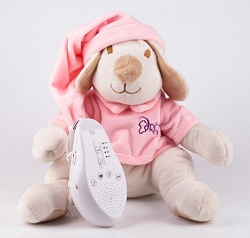 Собачка розовая Drema BabyDou с белым и розовым шумом (Drema BabyDou, 113D) - миниатюра
