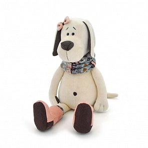 Мягкая игрушка – Собачка Лапуська в уггах, серия Life, 30 см (Orange Toys, OS074/30В)