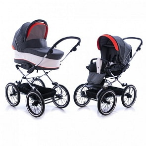 Коляска 2 в 1 - Navington Caravel, колеса 14", roca (Navington, W-WDZ02-00675)