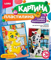 Картина из пластилина – Домашние любимцы (Lori, Пк-033) - миниатюра