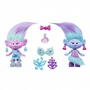 Коллекционные фигурки Trolls - Модные близнецы (Hasbro, B6563EU4)