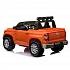 Электромобиль - Toyota Tundra, оранжевый, свет и звук  - миниатюра №14