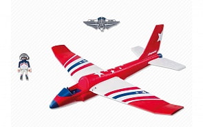 Игры на открытом воздухе: Звездный самолет (Playmobil, 5218pm)