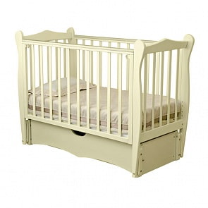 Кровать детская Красная Звезда Сибирочка С 778, ваниль (Красная Звезда, КЗ-С 778 ЗН_ваниль)