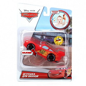 Игрушка для ванной – Маккуин, со световыми и звуковыми эффектами (Играем вместе, 4R-Lssim)