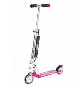 Двухколесный самокат Hudora Big Wheel 125, pink/розовый (Hudora, 14742)