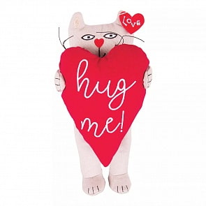 Мягкая игрушка - Кот Обними меня, 25 см (Gulliver, 51-T78022B)