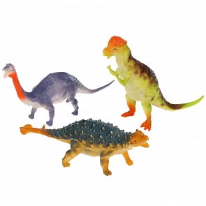 Игровой набор Рассказы о животных - Динозавры, 3 штуки (Играем вместе, 636H-3-2) (ассортимент)