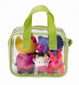 Игрушка для ванны ферма, 4 животных (Alex, 700fn)