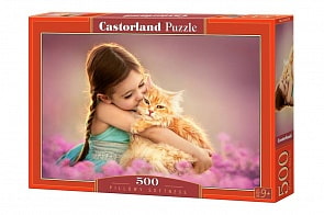 Пазл Castorland 500 деталей Рыжий котенок (Castorland, B-52370) Пазл Castorland 500 деталей Рыжий котенок (Castorland, B-52370)