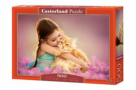Пазл Castorland 500 деталей Рыжий котенок 