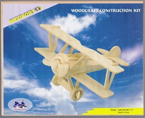 Сборная деревянная модель - Самолёт Ньютон 17 (Wooden Toys, P060)