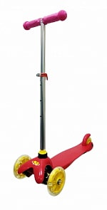 Самокат Navigator, свет, красный (Navigator, Т11416Н)