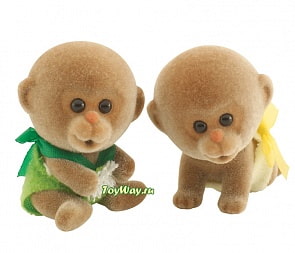 Sylvanian Families - Обезьянки-двойняшки (Sylvanian Families,  3239st)