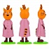 Игрушка-сюрприз в непрозрачном пакетике - Три кота - Фигурка на подставке с пазлом на 9 деталей  - миниатюра №3