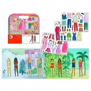 Магнитная игра Мода для девочек с нарядами (Egmont, 630667)