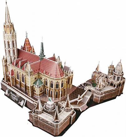 3D пазл Церковь Святого Матьяша 