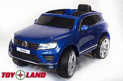 Электромобиль ToyLand Volkswagen Touareg, синий (ToyLand, DKF666_синий) - миниатюра
