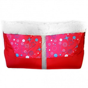 Муфта для рук с узором, цвет - красный (RT, 5021RT)