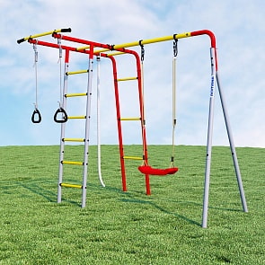 Дачный комплекс - Лесная поляна-2 с пластиковыми качели Romana R 103.26.04 (Romana, СГ000004320)