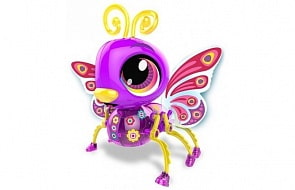 Интерактивная игрушка РобоЛайф — Бабочка (1toy, Т16241)