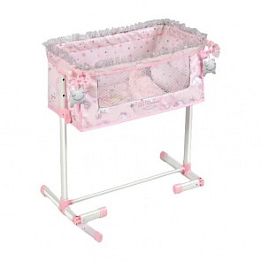 Кроватка для куклы - Мария с опускающимся бортиком, 50 см (DeCuevas, 51234) Кроватка для куклы - Мария с опускающимся бортиком, 50 см (DeCuevas, 51234)