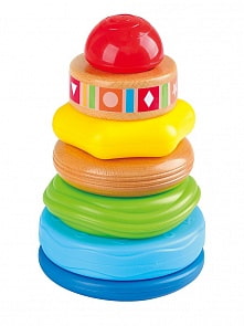 Развивающая игрушка - Пирамида-роллер (Playgo, Play 40083)