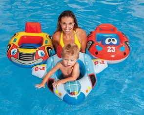 Круг надувной "Kiddie Floats" (Intex,int59586NP)