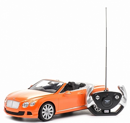 Машина на р/у – Bentley Continetal GT, 1:12, оранжевый 