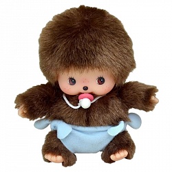 Мягкая игрушка из серии Бэбичичи 15 см. - Мальчик в подгузнике (Monchhichi, 235370) - миниатюра