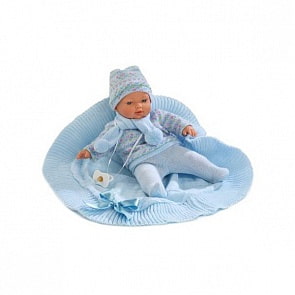 Кукла Дэни, 33 см. с одеяльцем (Llorens Juan, L 33923veg)