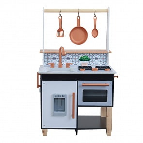 Игровая кухня – Маленький Шеф, серый (KidKraft, 53441_KE)